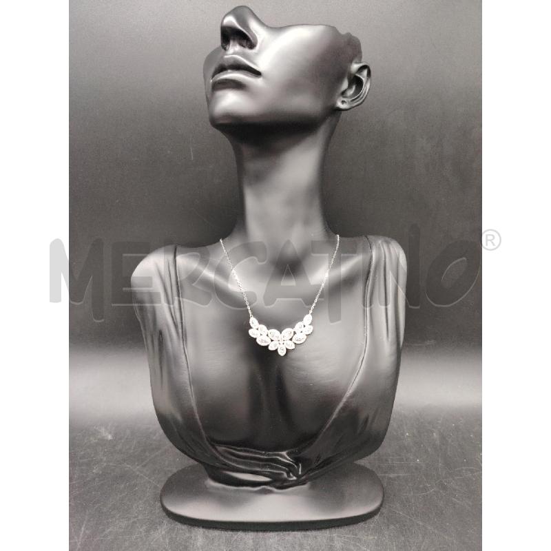 COLLANA SWAROVSKI GOCCE BRILL  | Mercatino dell'Usato Roma eur 1