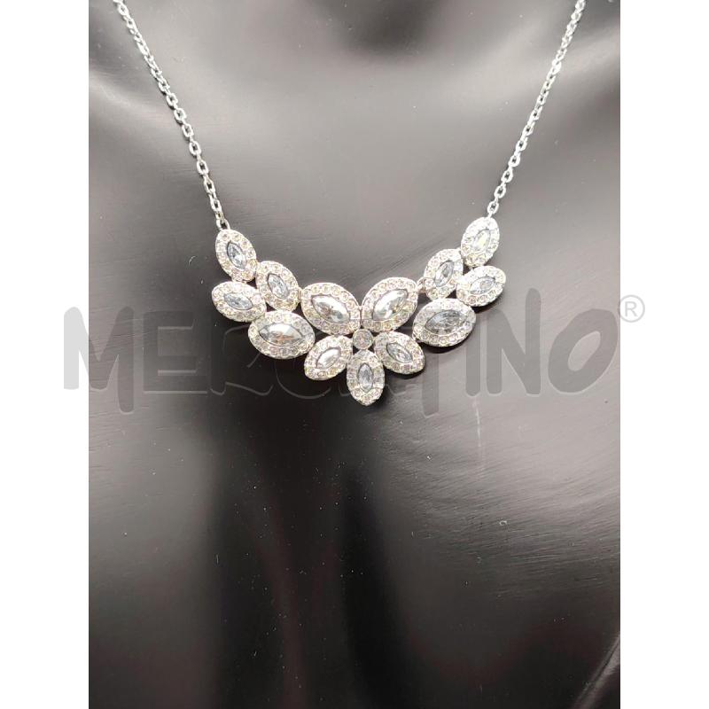COLLANA SWAROVSKI GOCCE BRILL  | Mercatino dell'Usato Roma eur 2