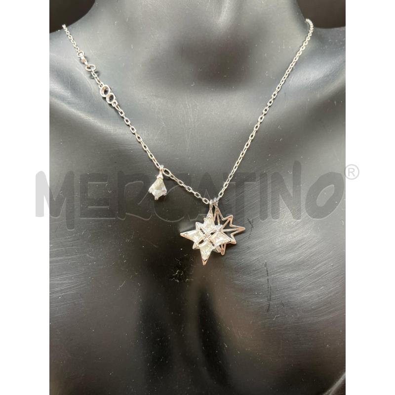 COLLANA SWAROVSKI STELLINE | Mercatino dell'Usato Roma eur 2