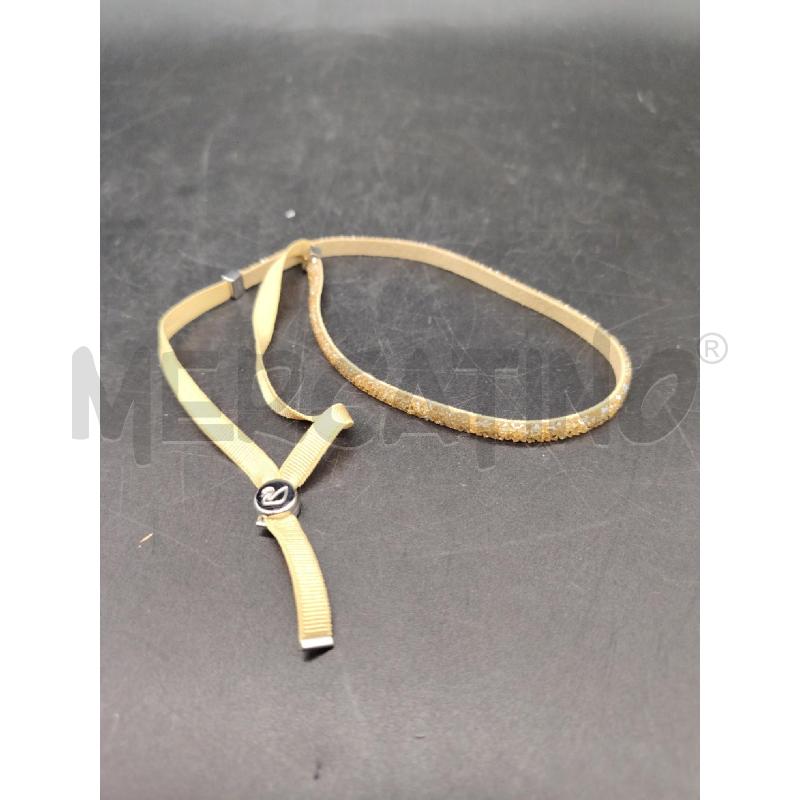 COLLANA SWAROVSKI TESSUTO BEI BRILL  | Mercatino dell'Usato Roma eur 3