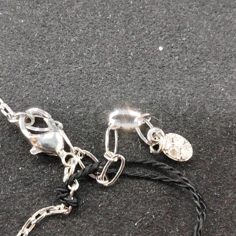 COLLANA SWAROVSKI TRIANGOLINO AZZ  | Mercatino dell'Usato Roma eur 4
