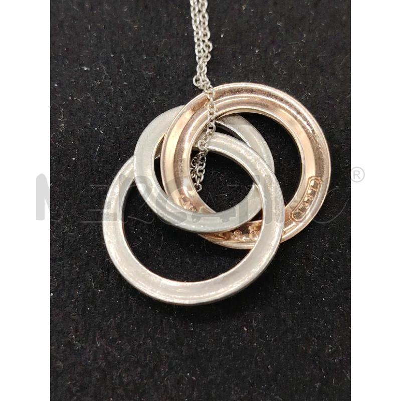 COLLANA TIFFANY 1837 TRE CERCHI | Mercatino dell'Usato Roma eur 4