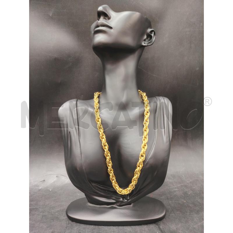 COLLANA TORCIONE DOR | Mercatino dell'Usato Roma eur 1