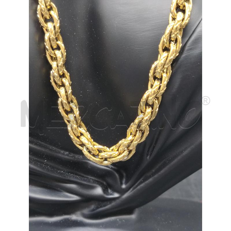 COLLANA TORCIONE DOR | Mercatino dell'Usato Roma eur 2