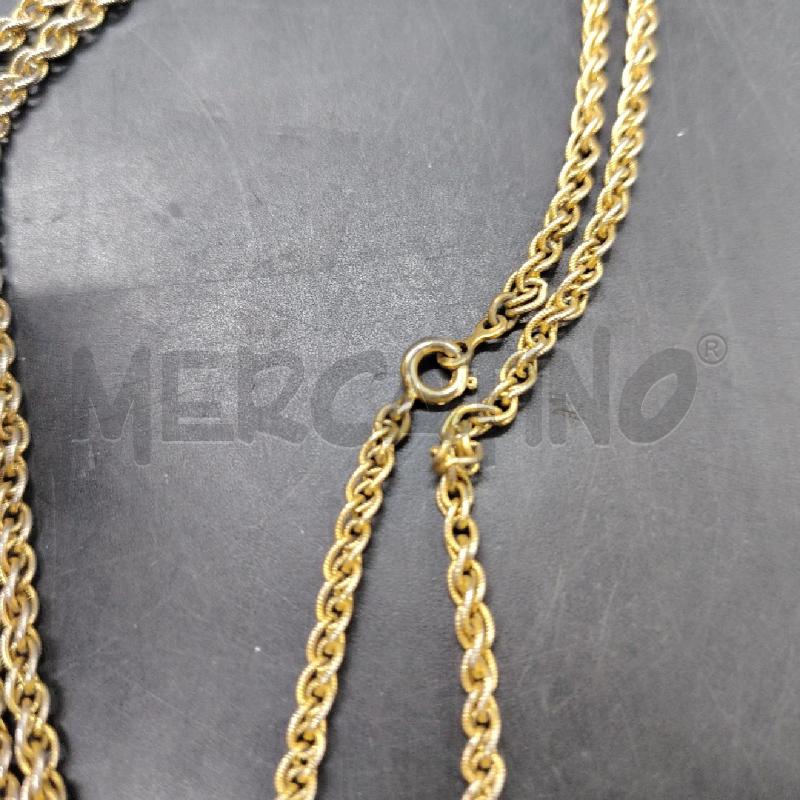 COLLANA VINTAGE DOR TIMONE PANNA  | Mercatino dell'Usato Roma eur 4