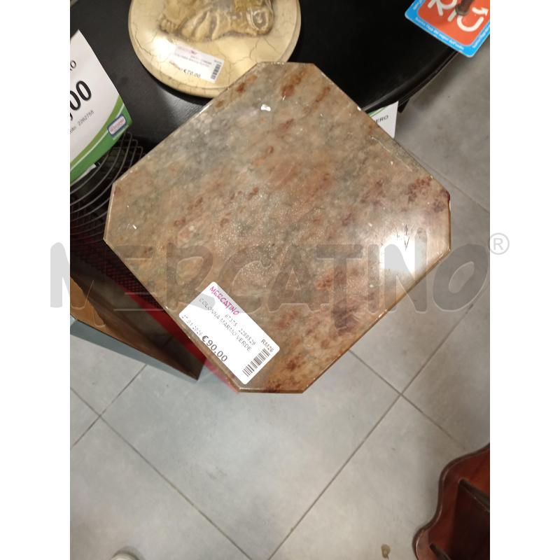 COLONNA MARMO VERDE | Mercatino dell'Usato Roma eur 2