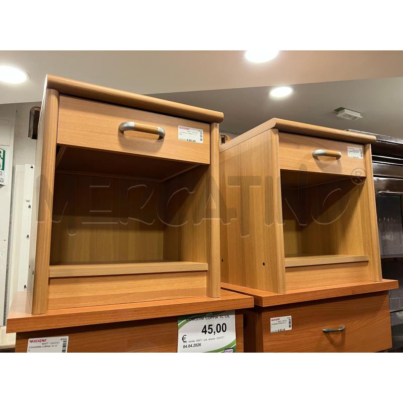 COMODINI COPPIA 1C 1VANO | Mercatino dell'Usato Roma eur 1
