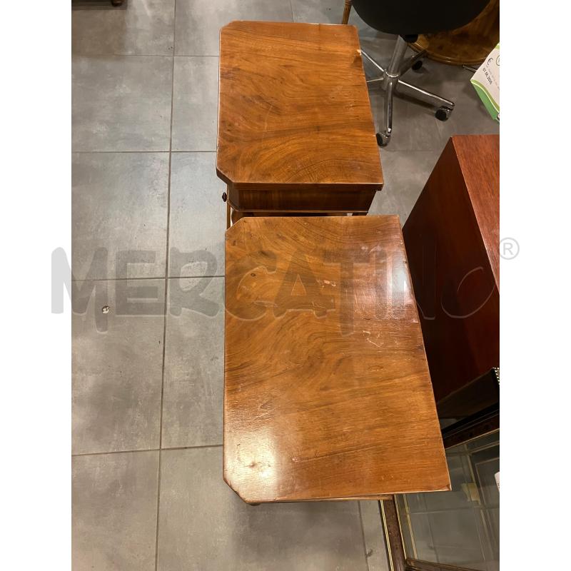COMODINI COPPIA 1SP 1C NOCE | Mercatino dell'Usato Roma eur 4