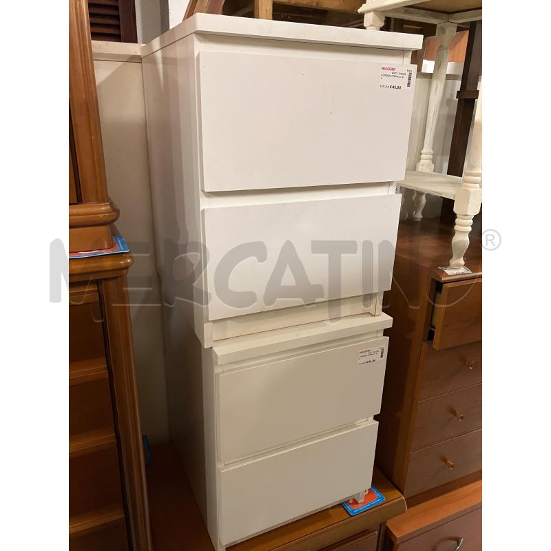 COMODINI COPPIA 2C BIA | Mercatino dell'Usato Roma eur 1