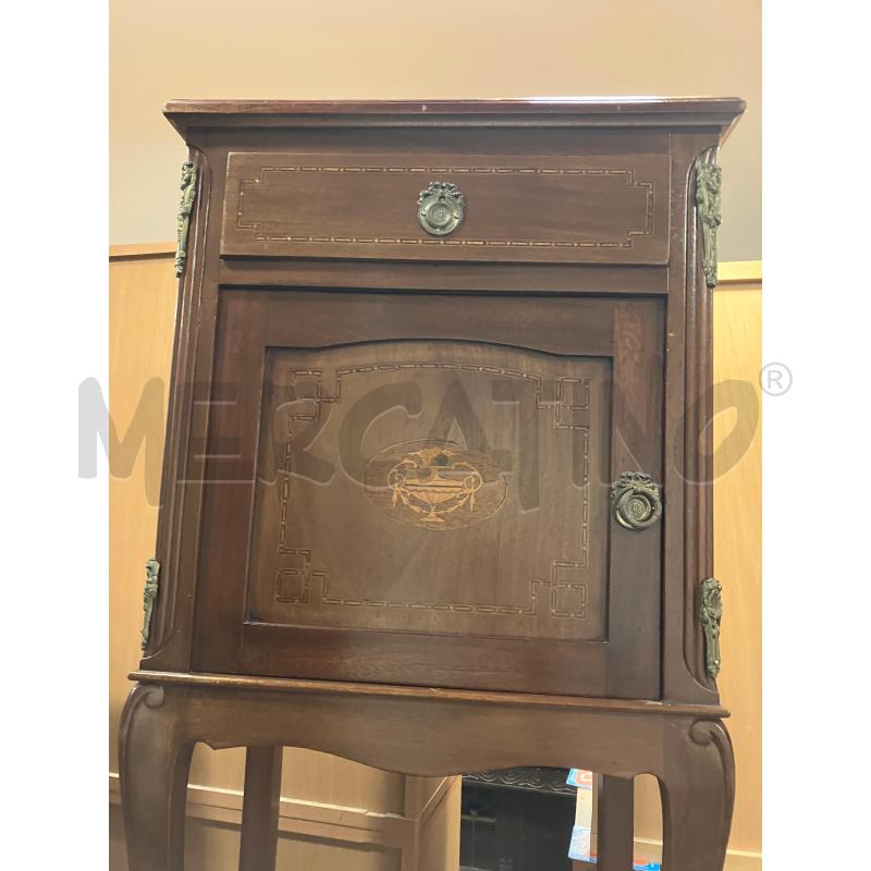 COMODINI COPPIA INTARSI 1C 1SP | Mercatino dell'Usato Roma eur 3