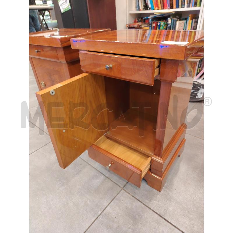 COMODINI COPPIA INTARSI 2 C 2 SP | Mercatino dell'Usato Roma eur 4