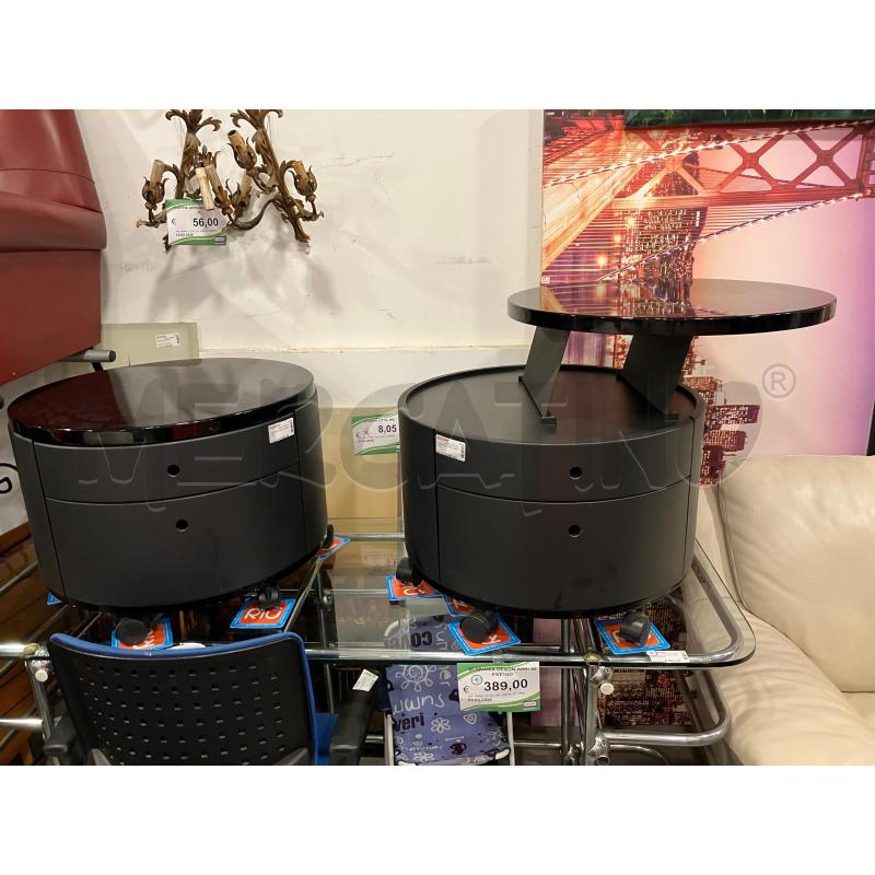 COMODINI COPPIA TONDI+TAV | Mercatino dell'Usato Roma eur 1