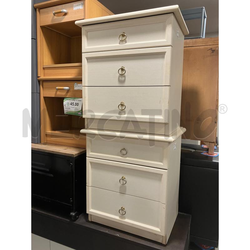COMODINI COPPIA  3C SHABBY  | Mercatino dell'Usato Roma eur 1