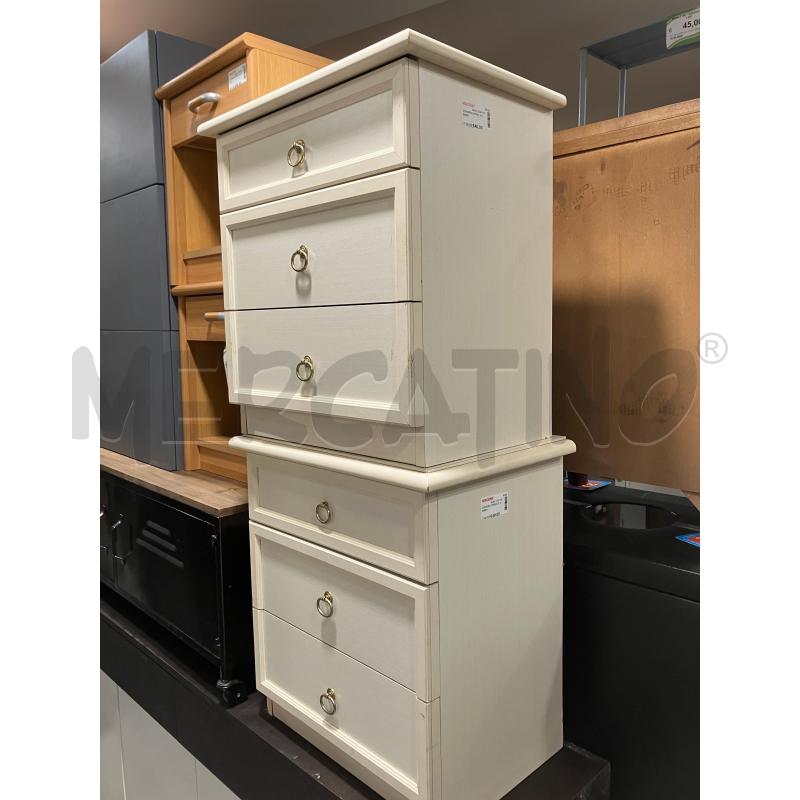 COMODINI COPPIA  3C SHABBY  | Mercatino dell'Usato Roma eur 2