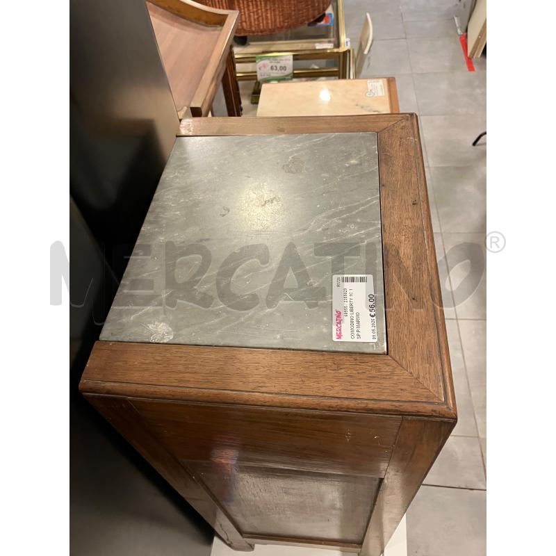 COMODINO LIBERTY 1C 1SP P/MARMO | Mercatino dell'Usato Roma eur 3