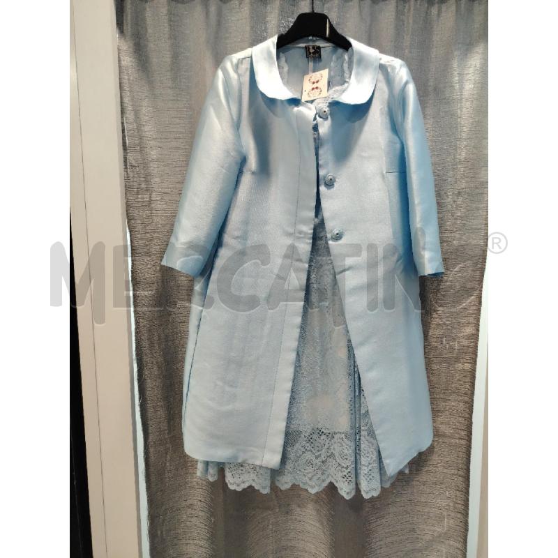COMPLETO D A PARTY DRESS AZZ GIACCA VESTITO PIZZO | Mercatino dell'Usato Roma eur 1