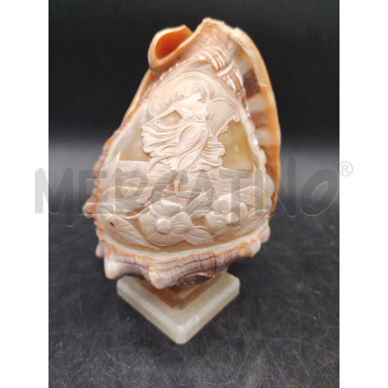 CONCHIGLIA DEC DAMA BASE ALABASTRO  | Mercatino dell'Usato Roma eur 1