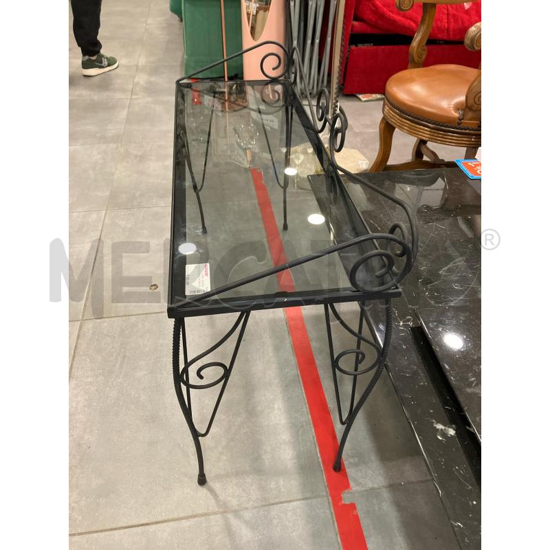 CONSOLLE BASSA MET P/VET | Mercatino dell'Usato Roma eur 2