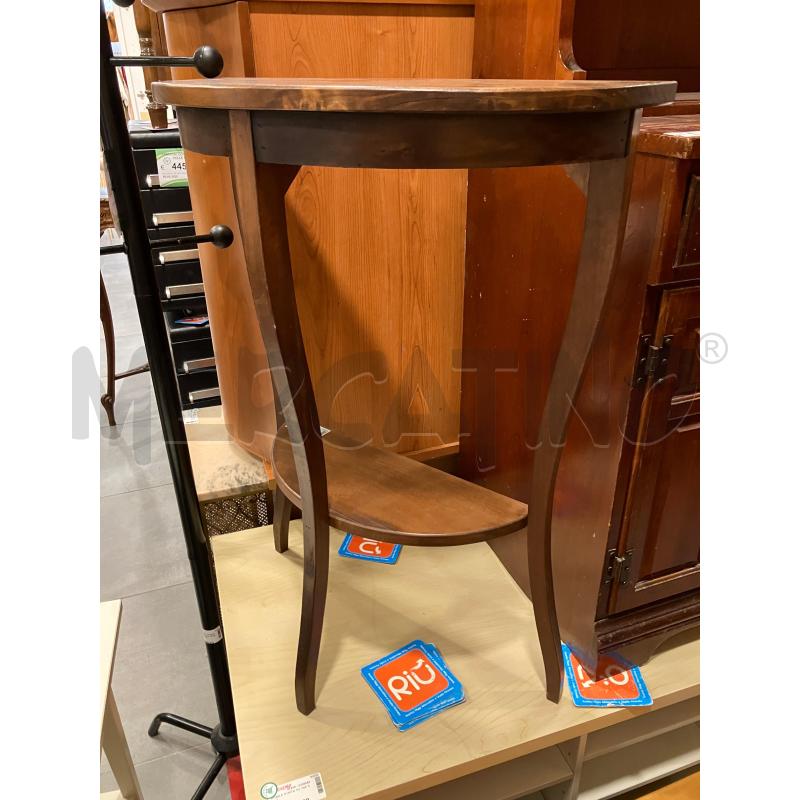 CONSOLLE MEZZALUNA LEGNO | Mercatino dell'Usato Roma eur 2