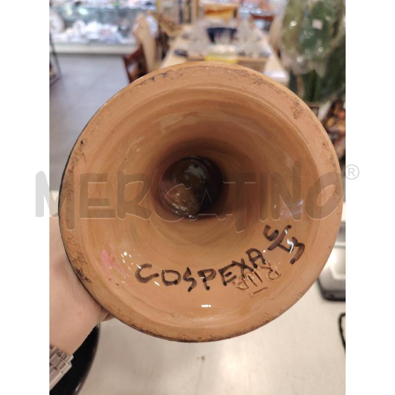 COPPA TERRACOTTA SMALTATA | Mercatino dell'Usato Roma eur 2