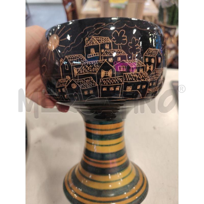 COPPA TERRACOTTA SMALTATA | Mercatino dell'Usato Roma eur 3