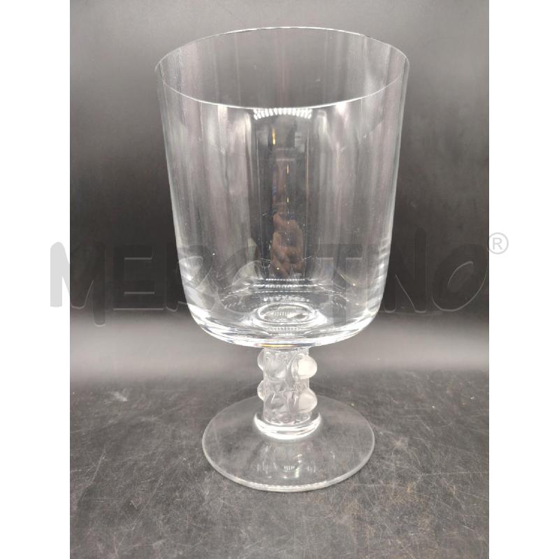 COPPA  LALIQUE STELO SATINATO | Mercatino dell'Usato Roma eur 1