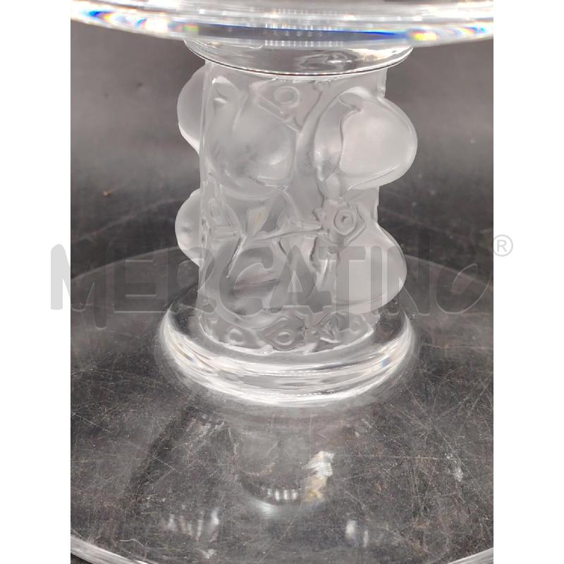 COPPA  LALIQUE STELO SATINATO | Mercatino dell'Usato Roma eur 2