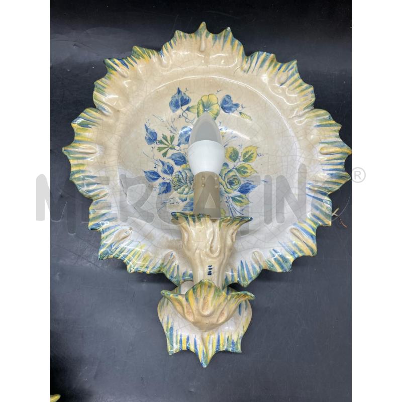 COPPIA APPLIQUE CER  | Mercatino dell'Usato Roma eur 2