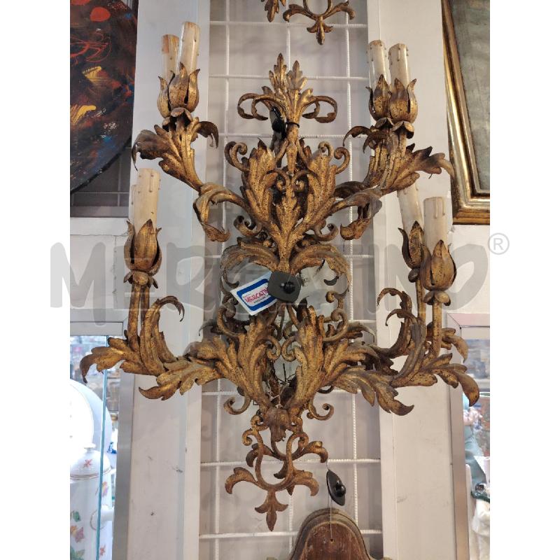 COPPIA APPLIQUE FREGI DOR   | Mercatino dell'Usato Roma eur 1