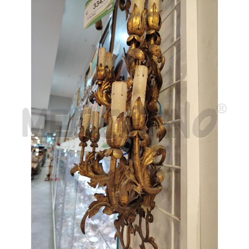 COPPIA APPLIQUE FREGI DOR   | Mercatino dell'Usato Roma eur 2