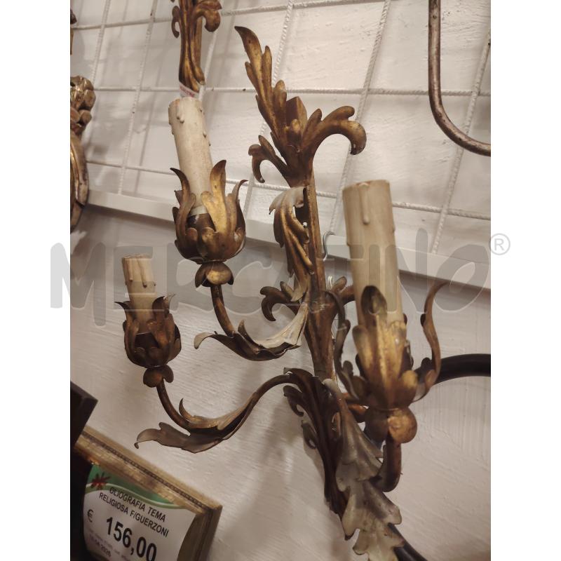 COPPIA APPLIQUE MET DOR 3L | Mercatino dell'Usato Roma eur 2