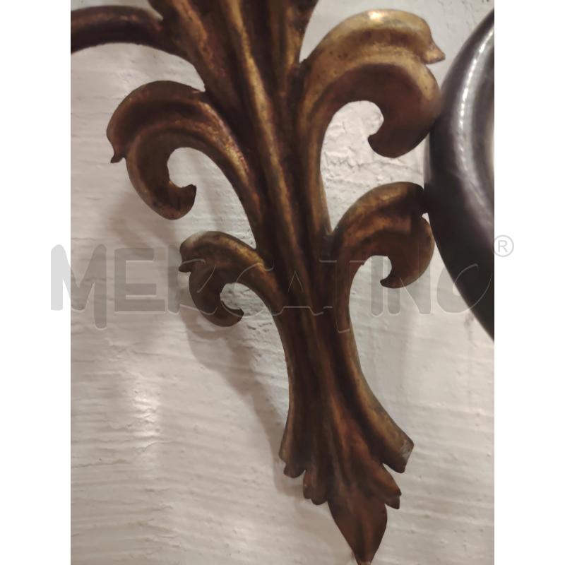 COPPIA APPLIQUE MET DOR 3L | Mercatino dell'Usato Roma eur 3