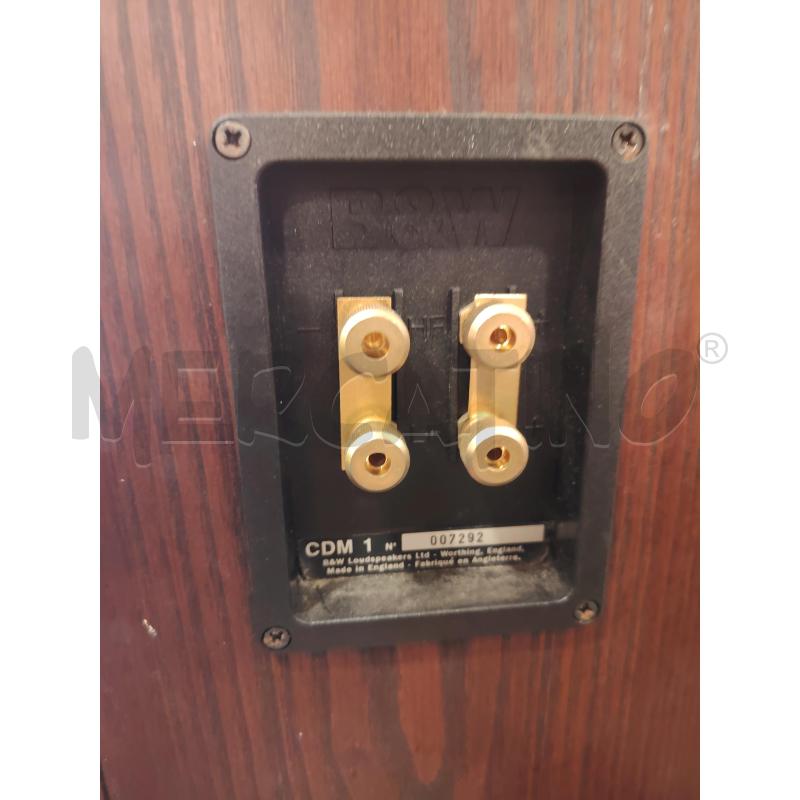 COPPIA CASSE B&W CDM 1 | Mercatino dell'Usato Roma eur 3