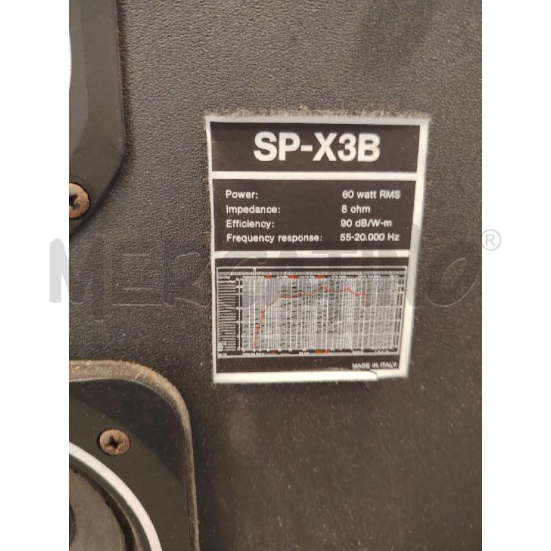 COPPIA CASSE SANSUI SP-X3B + ACC | Mercatino dell'Usato Roma eur 4