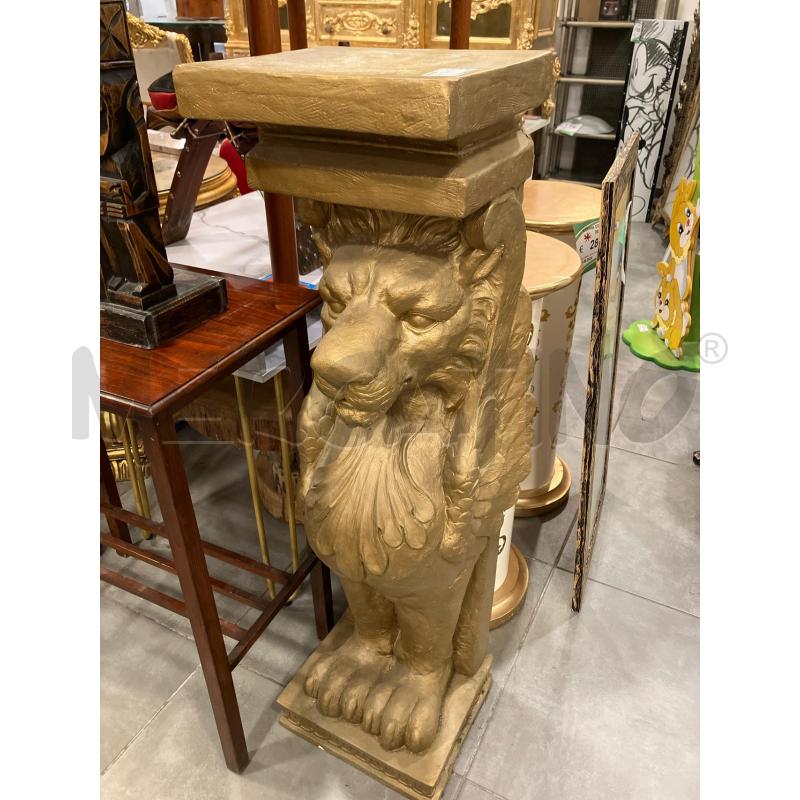 COPPIA COLONNE LEONI | Mercatino dell'Usato Roma eur 1