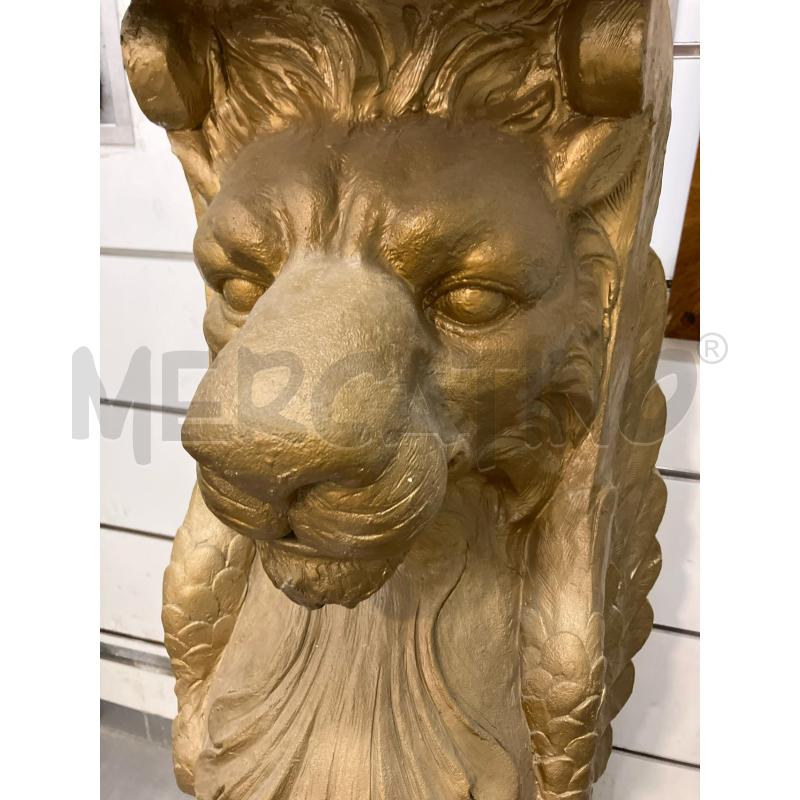 COPPIA COLONNE LEONI | Mercatino dell'Usato Roma eur 4