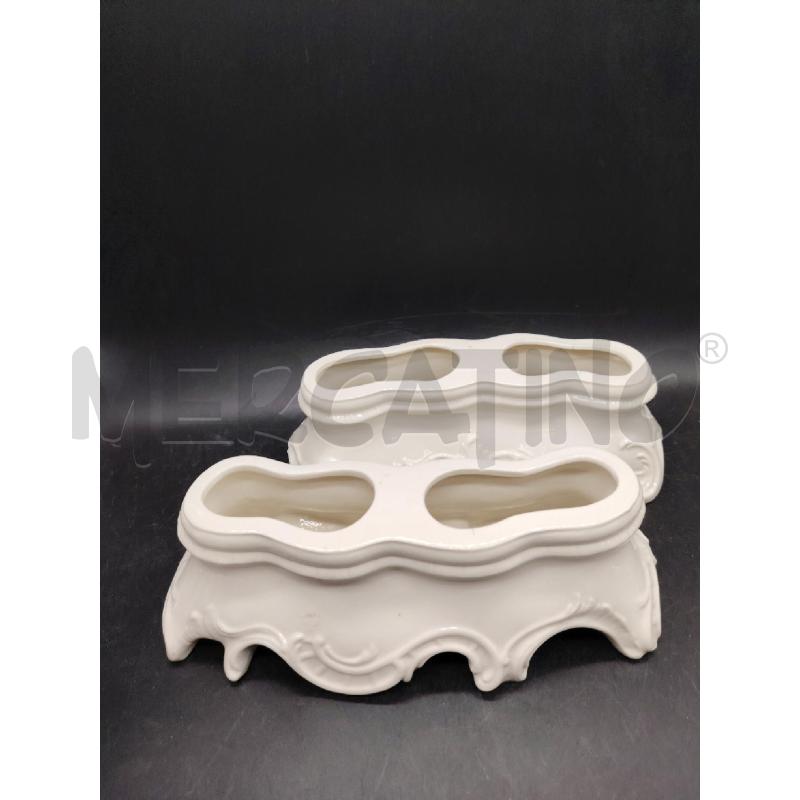 COPPIA FIORIERA NYMPHENBURG JARDINIERE | Mercatino dell'Usato Roma eur 1