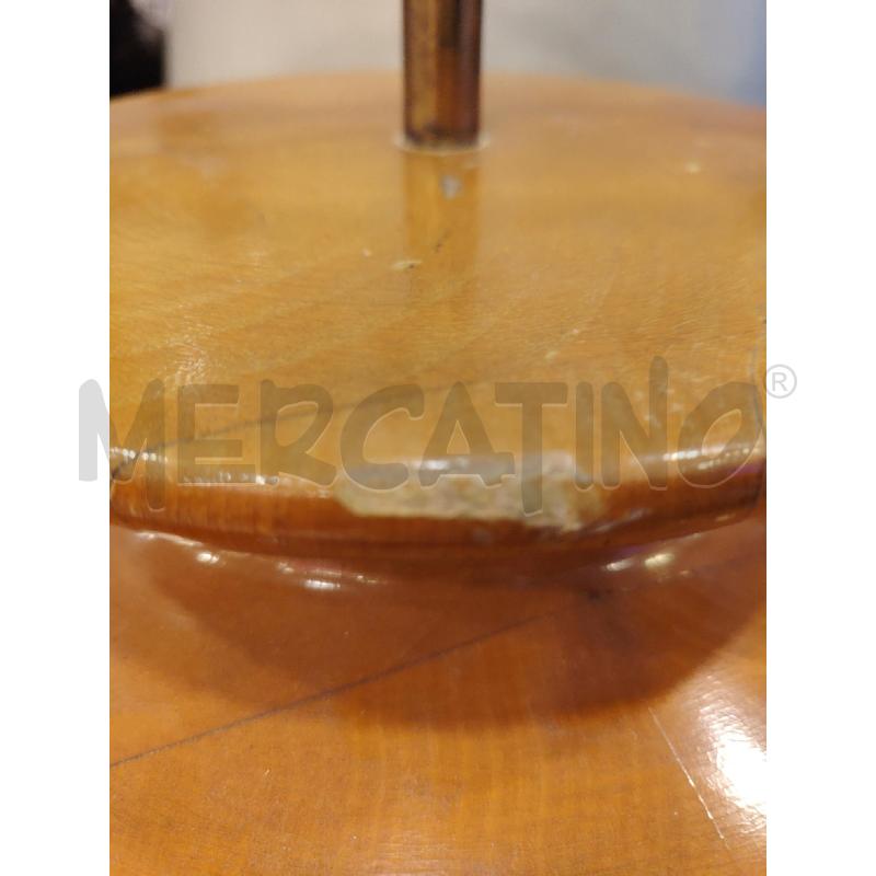 COPPIA LAMPADE LEGNO 1 DA RIV  | Mercatino dell'Usato Roma eur 4
