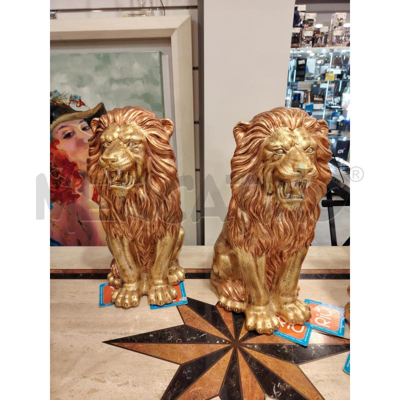 COPPIA LEONI DOR/ROSA | Mercatino dell'Usato Roma eur 1