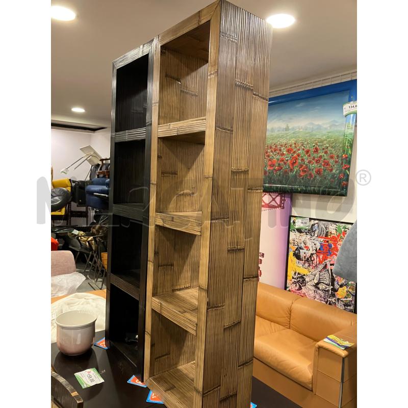 COPPIA LIBRERIA MIELE BLACK BARTOLI  | Mercatino dell'Usato Roma eur 2