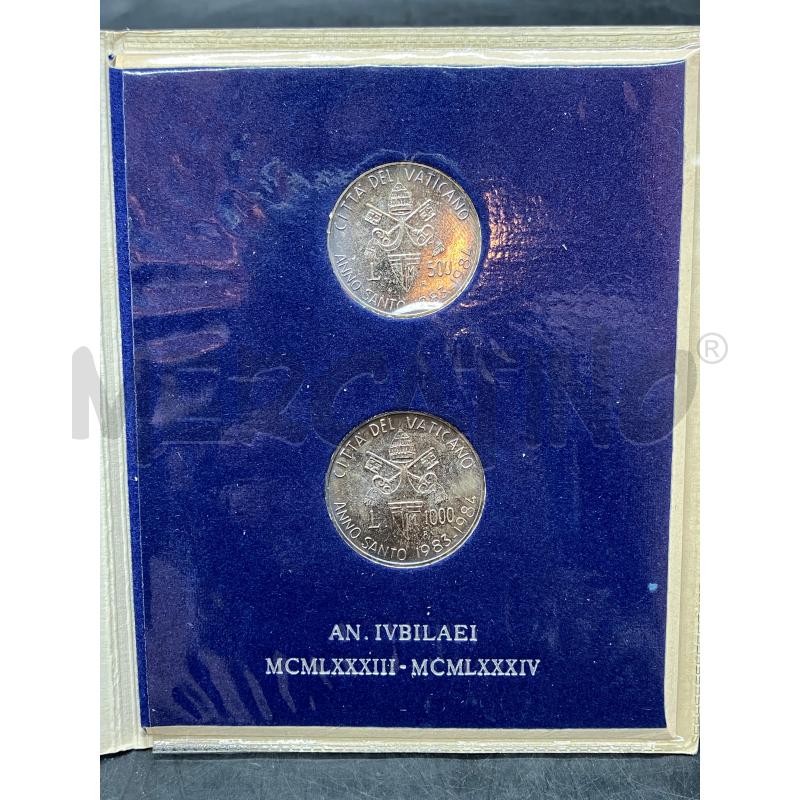 COPPIA MONETE VATICANO 1983-1984 | Mercatino dell'Usato Roma eur 1