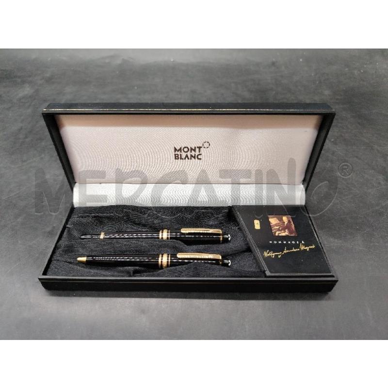 COPPIA MONTBLANC MEISTERSTUCK HOMMAGE A W.A. MOZART | Mercatino dell'Usato Roma eur 1