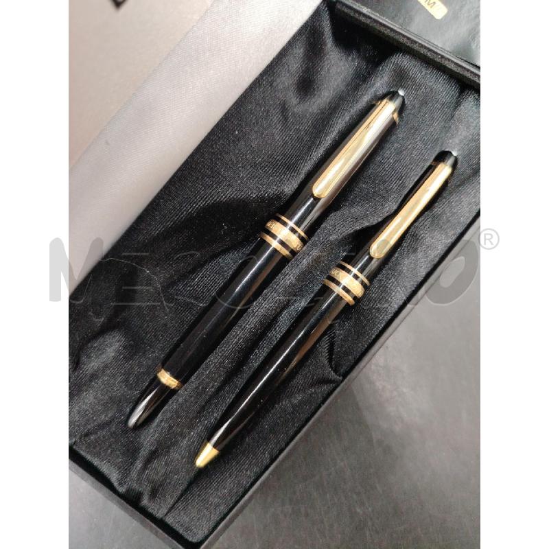 COPPIA MONTBLANC MEISTERSTUCK HOMMAGE A W.A. MOZART | Mercatino dell'Usato Roma eur 2