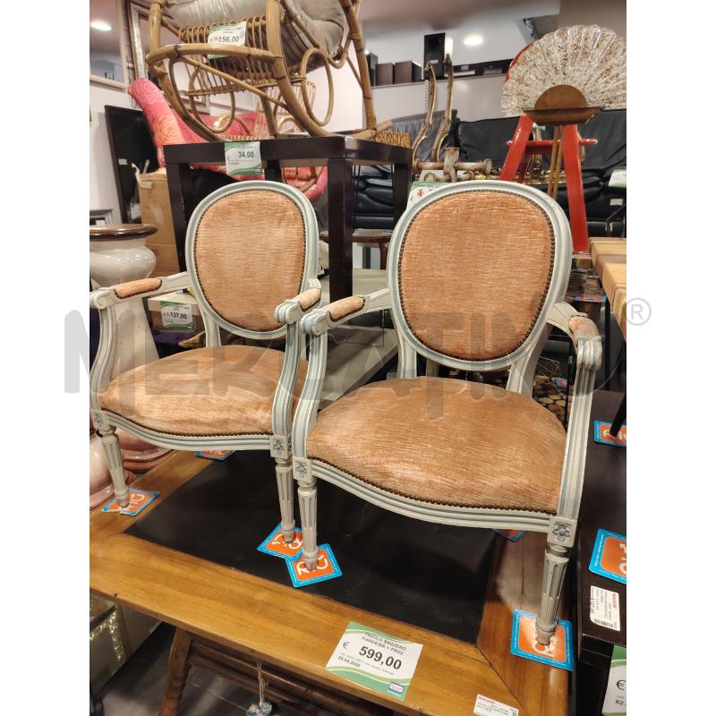 COPPIA POLTRONE S/ROSA | Mercatino dell'Usato Roma eur 1