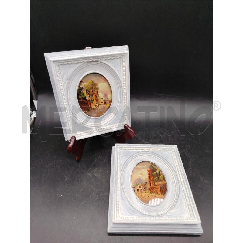 COPPIA QUADRETTI DIP  | Mercatino dell'Usato Roma eur 1
