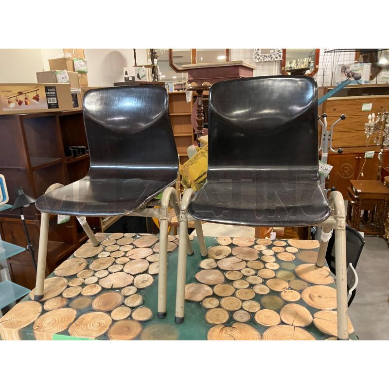 COPPIA SEDIE PIC THUR OP  | Mercatino dell'Usato Roma eur 1