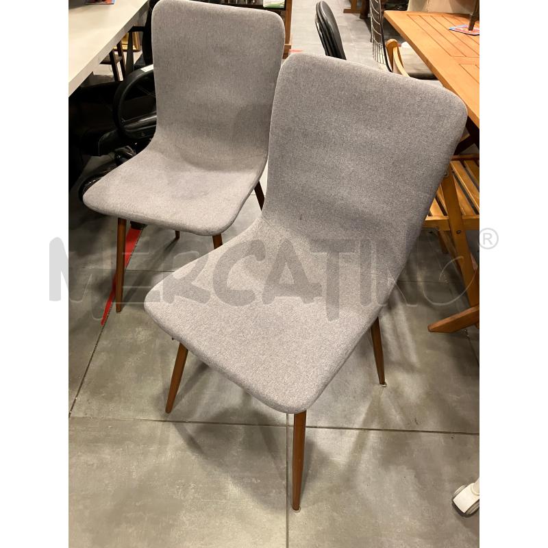 COPPIA SEDIE S/GRI | Mercatino dell'Usato Roma eur 1