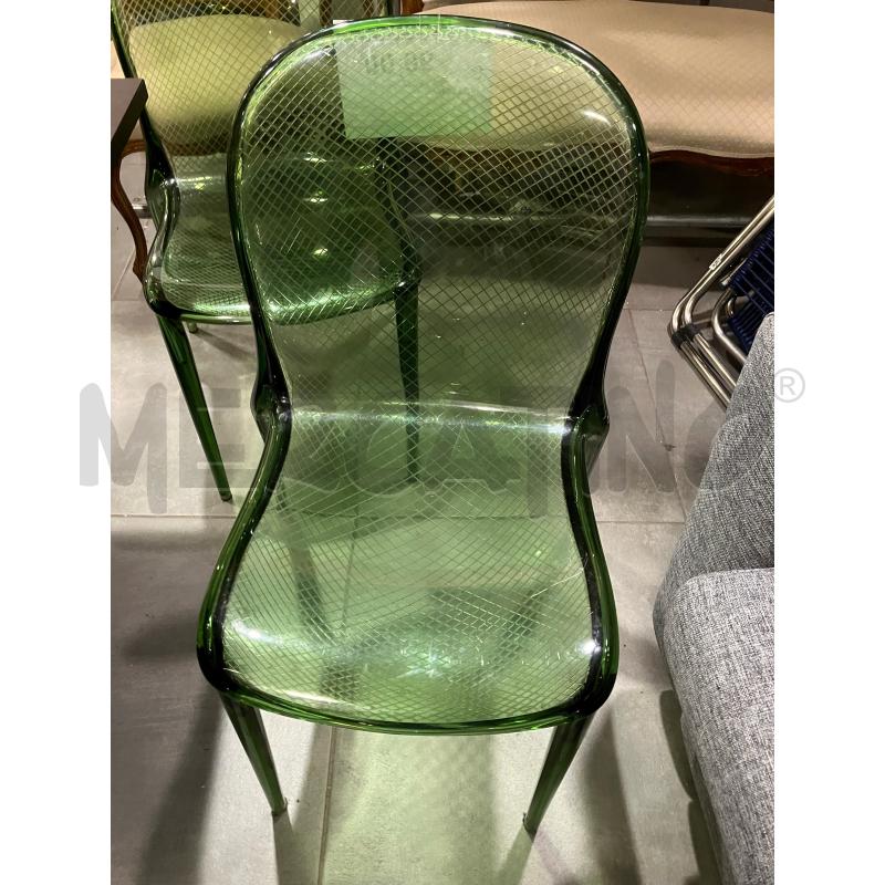 COPPIA SEDIE VERDI  | Mercatino dell'Usato Roma eur 2