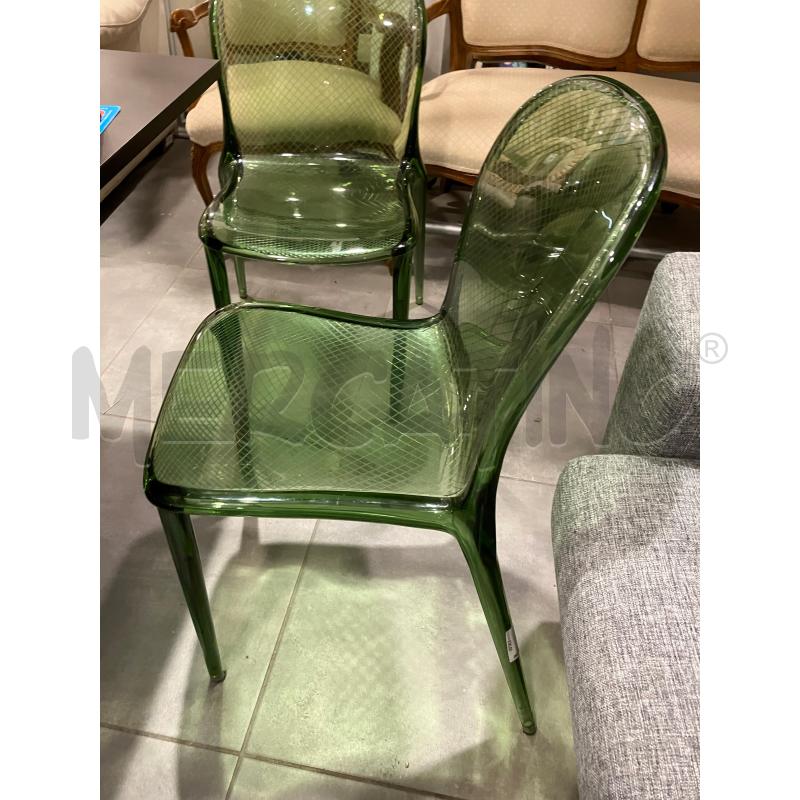COPPIA SEDIE VERDI  | Mercatino dell'Usato Roma eur 3