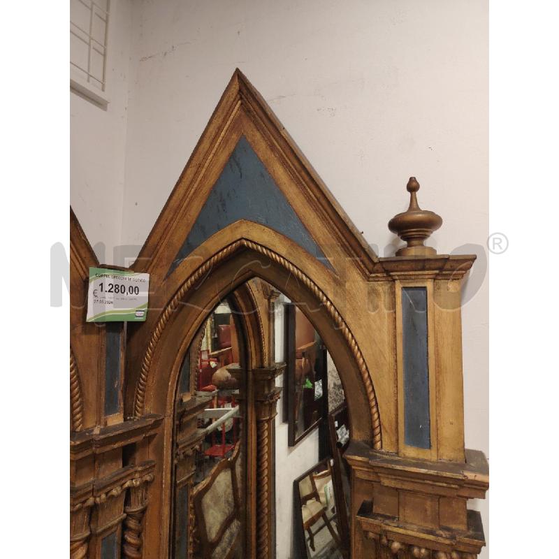 COPPIA SPECCHI ST GOTICO | Mercatino dell'Usato Roma eur 2
